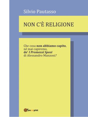 cover image of NON C'È RELIGIONE